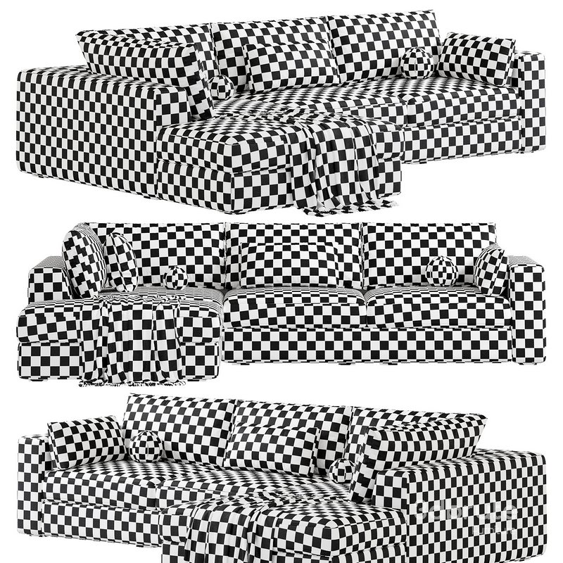 Bumper Sectional Sofa Image 6