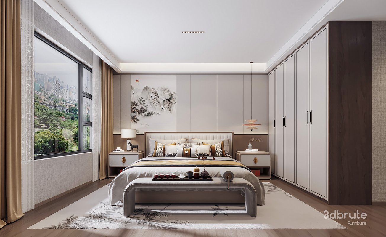 Modern bedroom Image 1