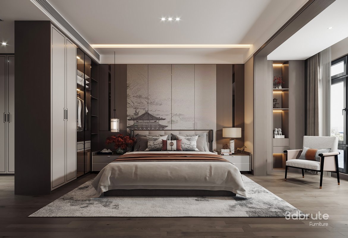 Modern bedroom Image 1