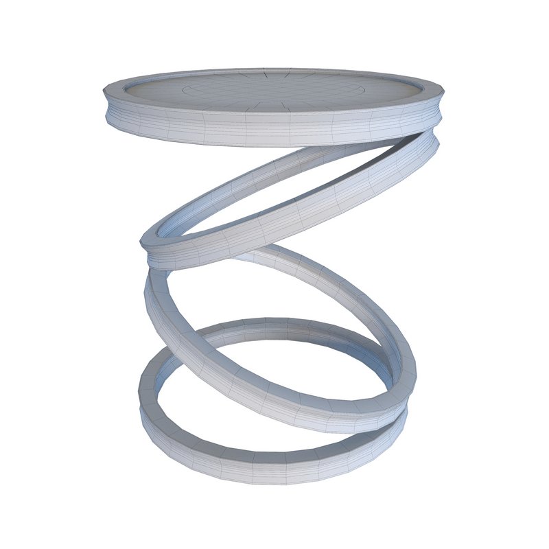 Grec Metal Round Side Table Image 2