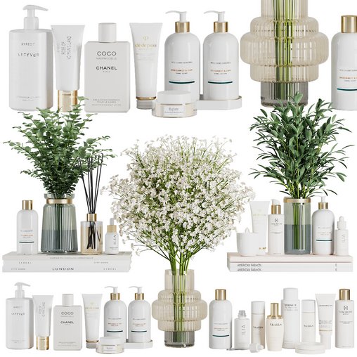 Bathroom accessories SetV10