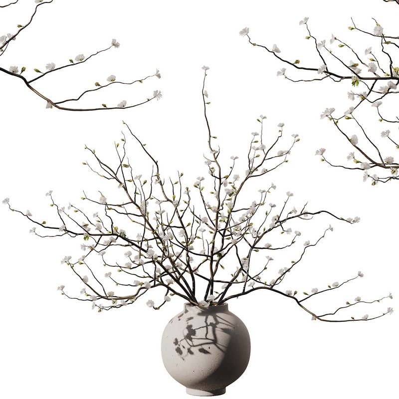 Dry Flower Branche Bouquet Image 1