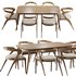 Dinning chair and table set4 - Thumbnail 1