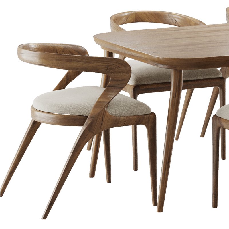 Dinning chair and table set4 Image 2