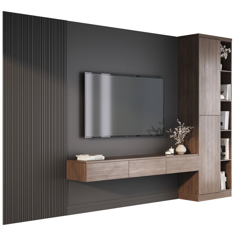 TV wall decor set2 Image 3