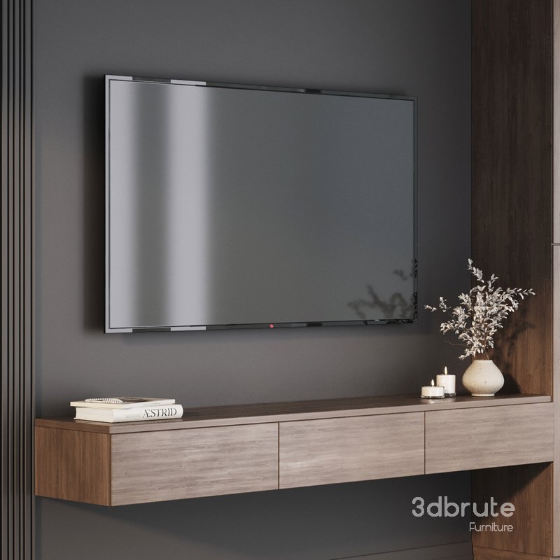 TV wall decor set2 Image 5