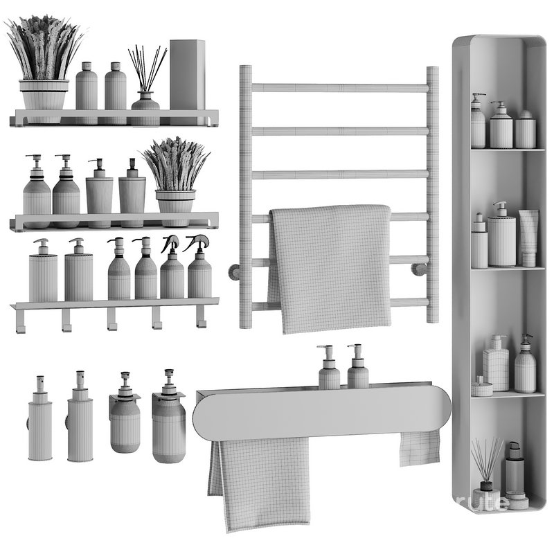 Bathroom accessories SetV9 Image 5