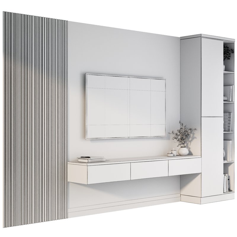 TV wall decor set2 Image 6