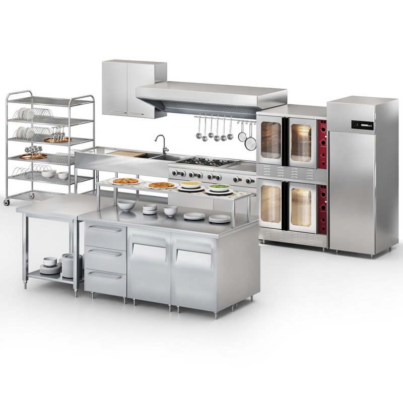 Cafe equipment 02 commercial kitchen Image 2