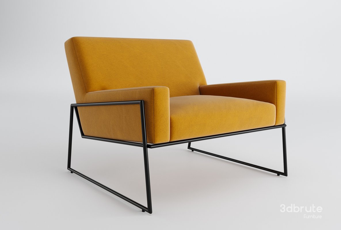 Regis Juniper Green Lounge Chair Image 1