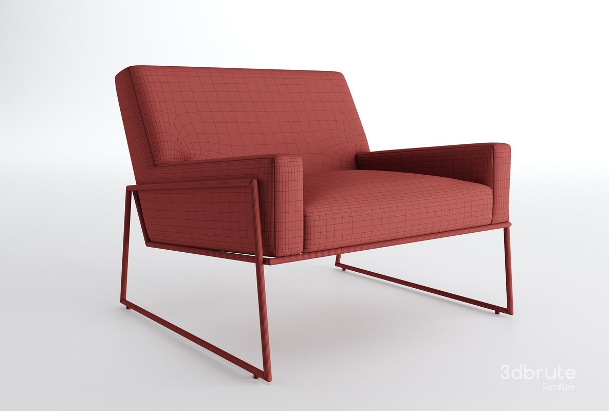 Regis Juniper Green Lounge Chair Image 5