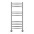 Water heated towel rail Margaroli Luna 434 11 chrome - Thumbnail 2