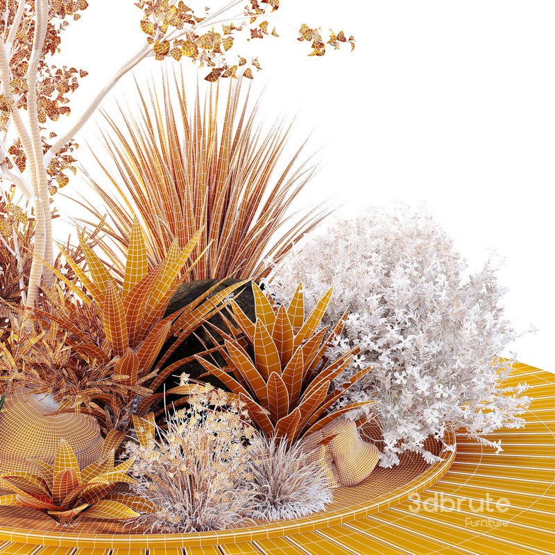 HQ Tree and bush garden box outdoor VOL 15 Image 5