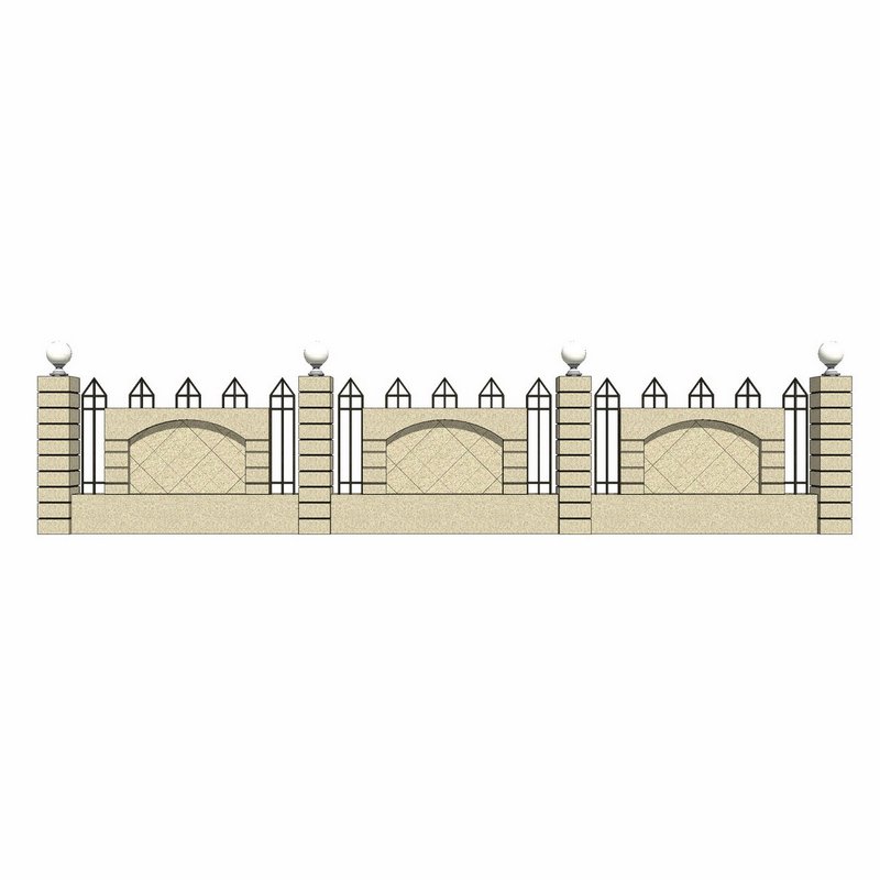 Wall fence Image 1