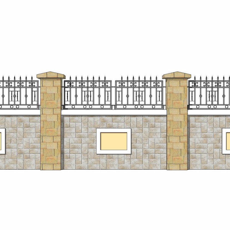 Wall fence Image 2