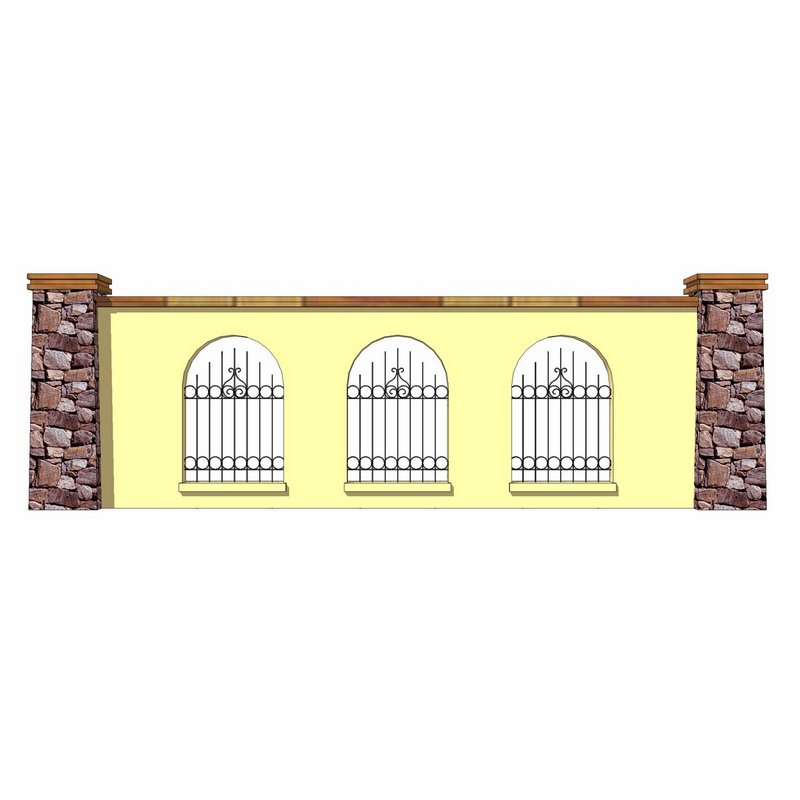 Wall fence Image 1