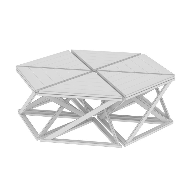 Coffee table Galaxy Gold Black for rent Image 2