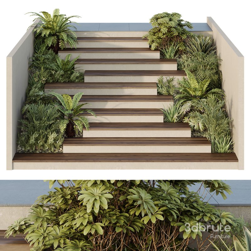 HQ Tree and bush garden box outdoor VOL 30 Image 1