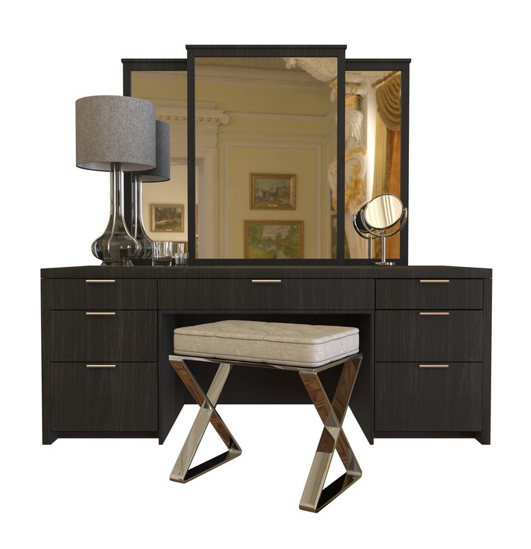 Neoclassical French dressing table, beautiful and noble Image 1