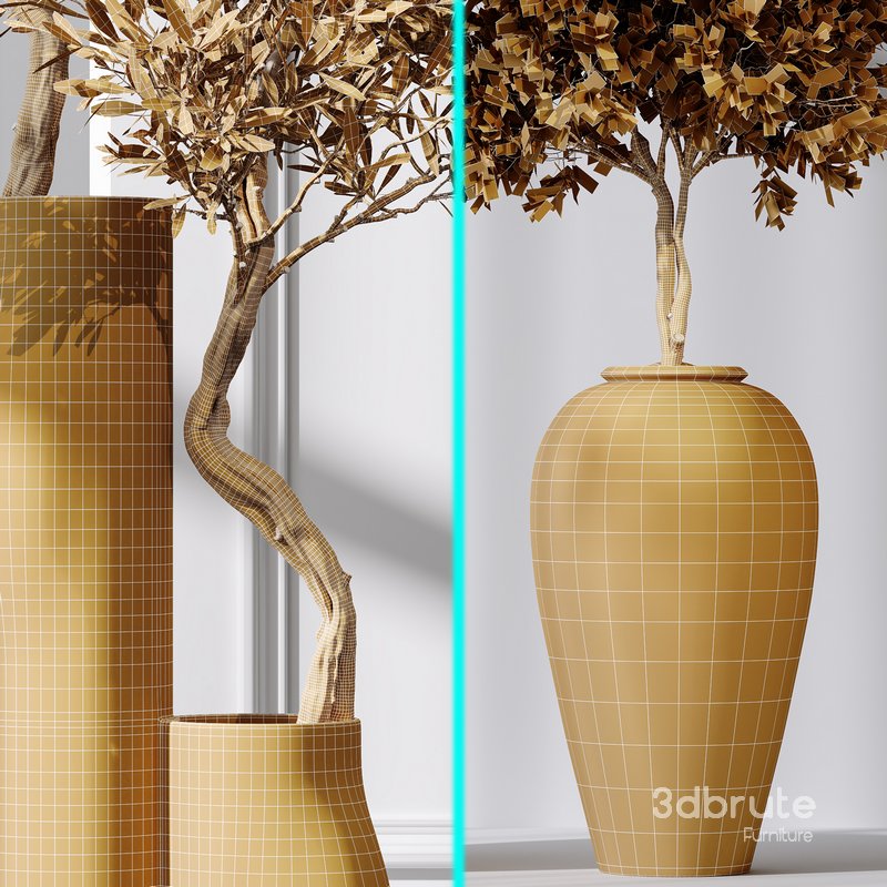 Mission Olive Tree Indoor Vase 02 Image 6