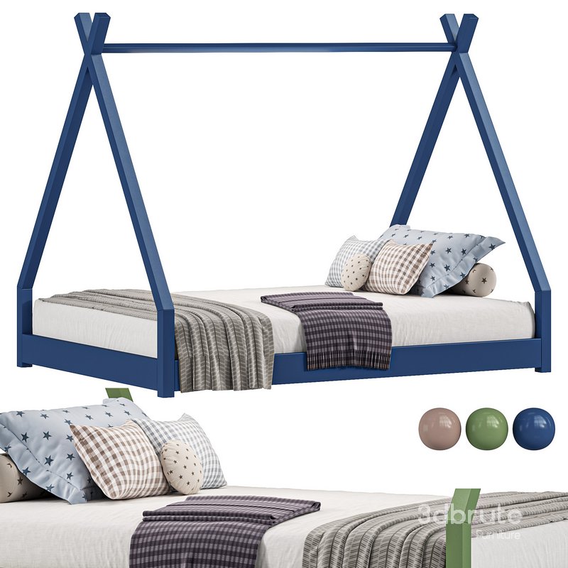 Letto tepee per bambini NAKANA Bed Image 1