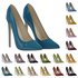 Lacquered Ladies High-heeled Shoes - Thumbnail 1