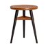 3 Leg Stool with Curved Stretchers – Chairs - Thumbnail 4