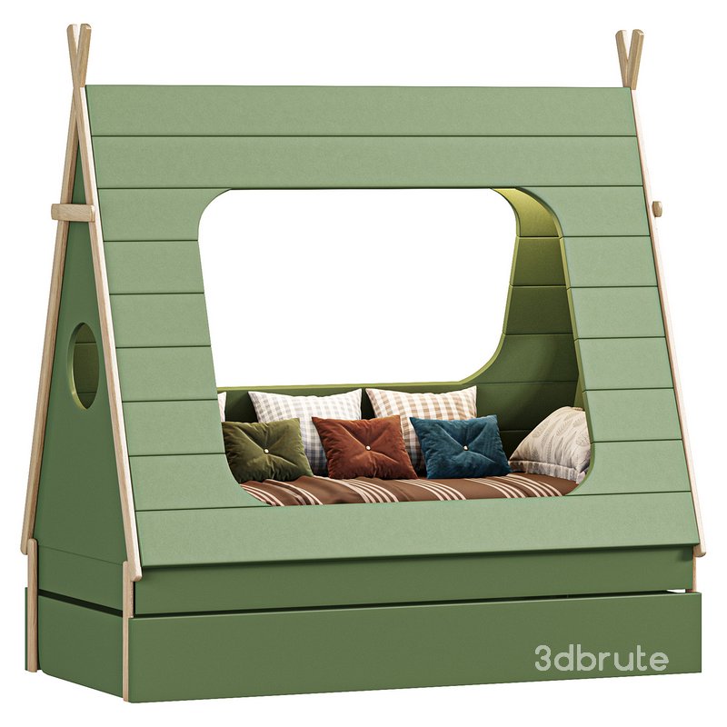 Wigwam bed with drawer KVOYA 11 Image 3