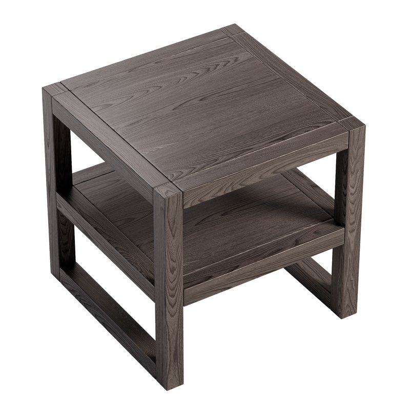 Modica Solid Wood End Table Image 3