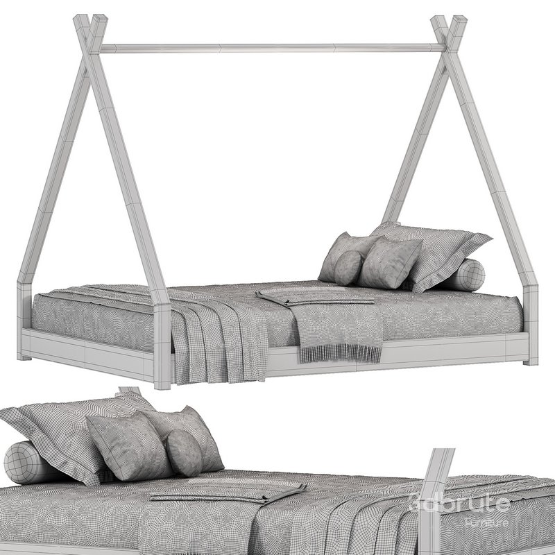 Letto tepee per bambini NAKANA Bed Image 4