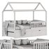 Solid wood childrens bed - Thumbnail 4