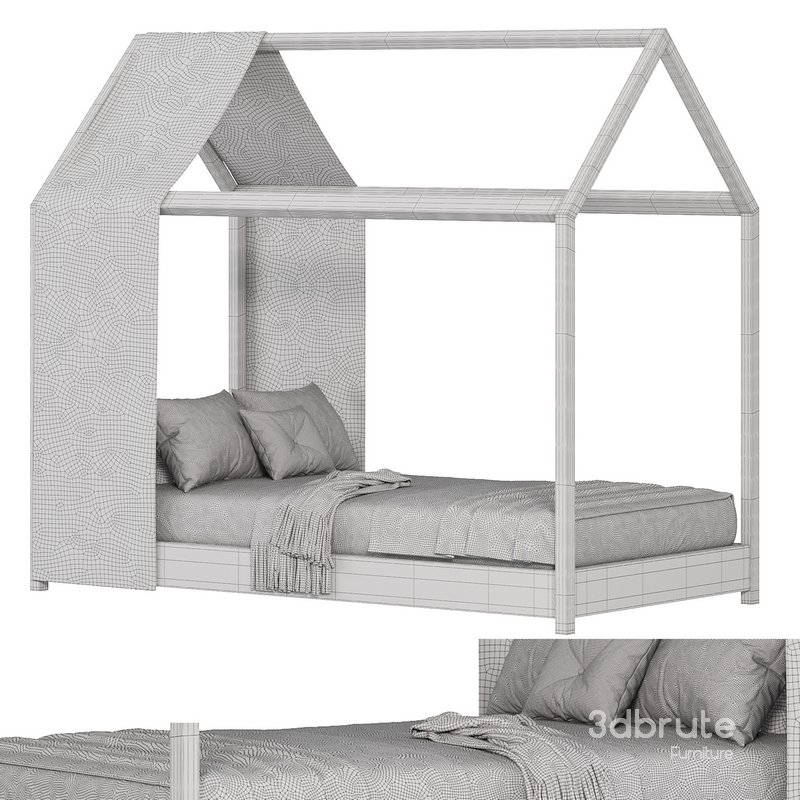 Panama House Bed Selsey Living Image 5