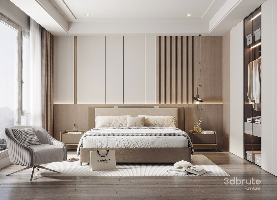 Modern bedroom Image 1