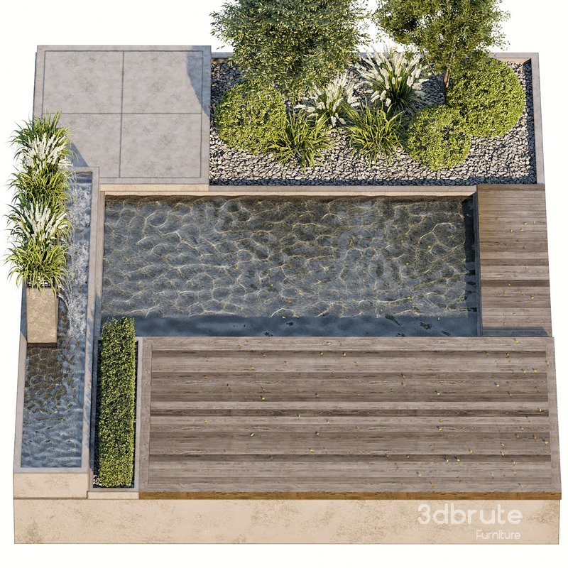 Backyard and Landscape with Pool 14 Image 1