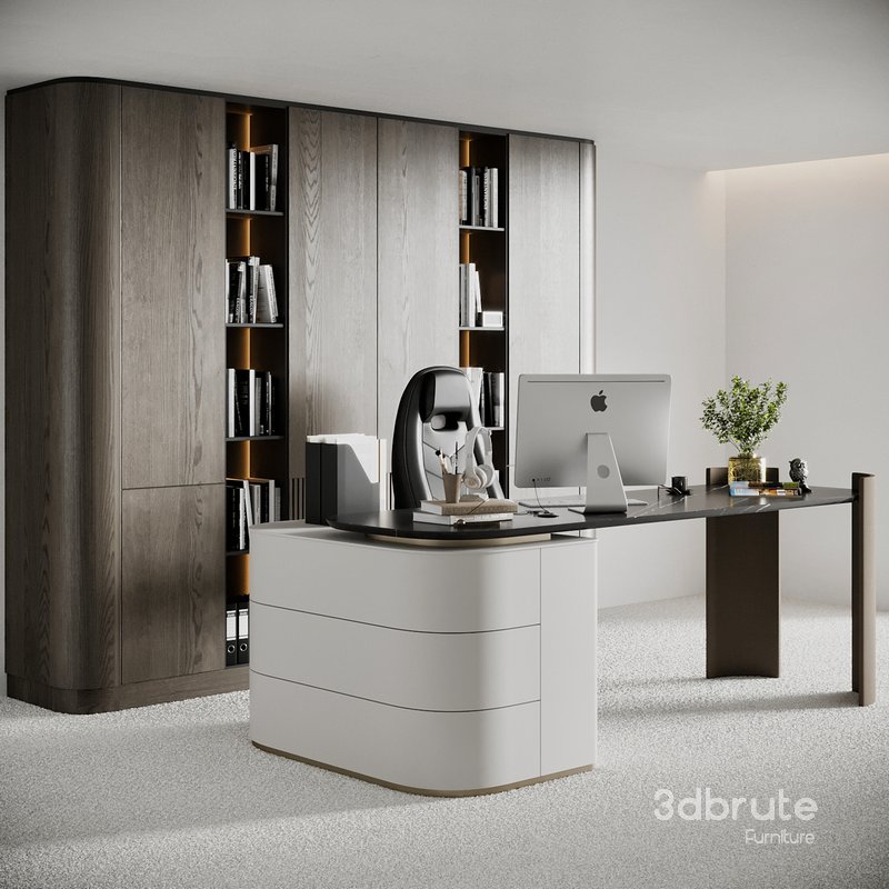 Boss Desk – Office Furniture 06 Image 7