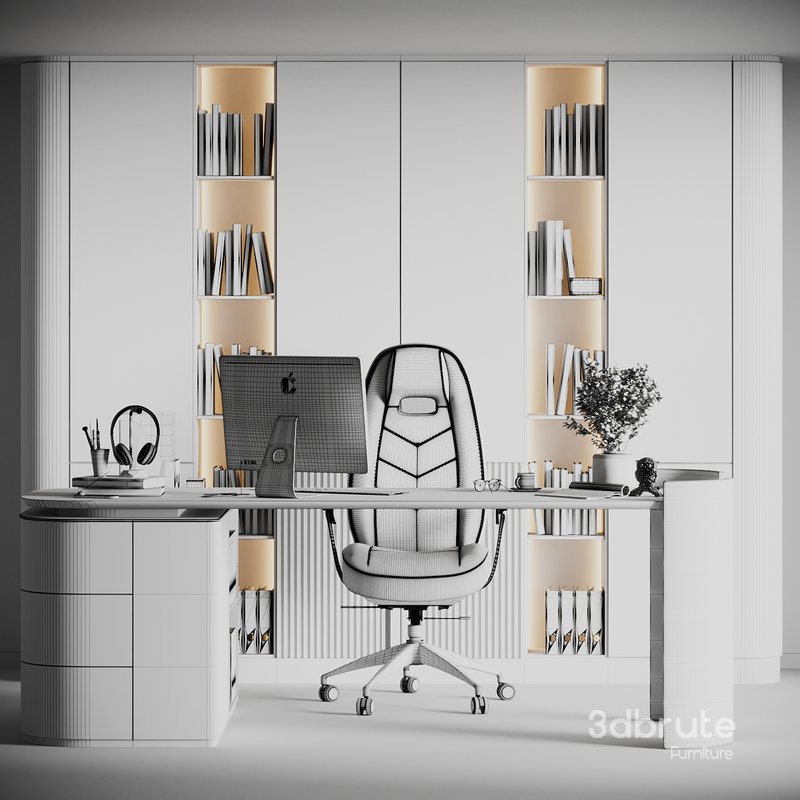 Boss Desk – Office Furniture 06 Image 6