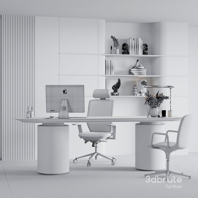 Boss Desk – Office Furniture 03 Image 7