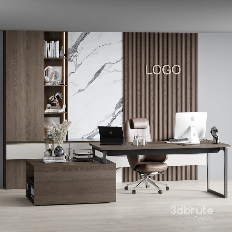 Boss Desk – Office Furniture 02 Image 1