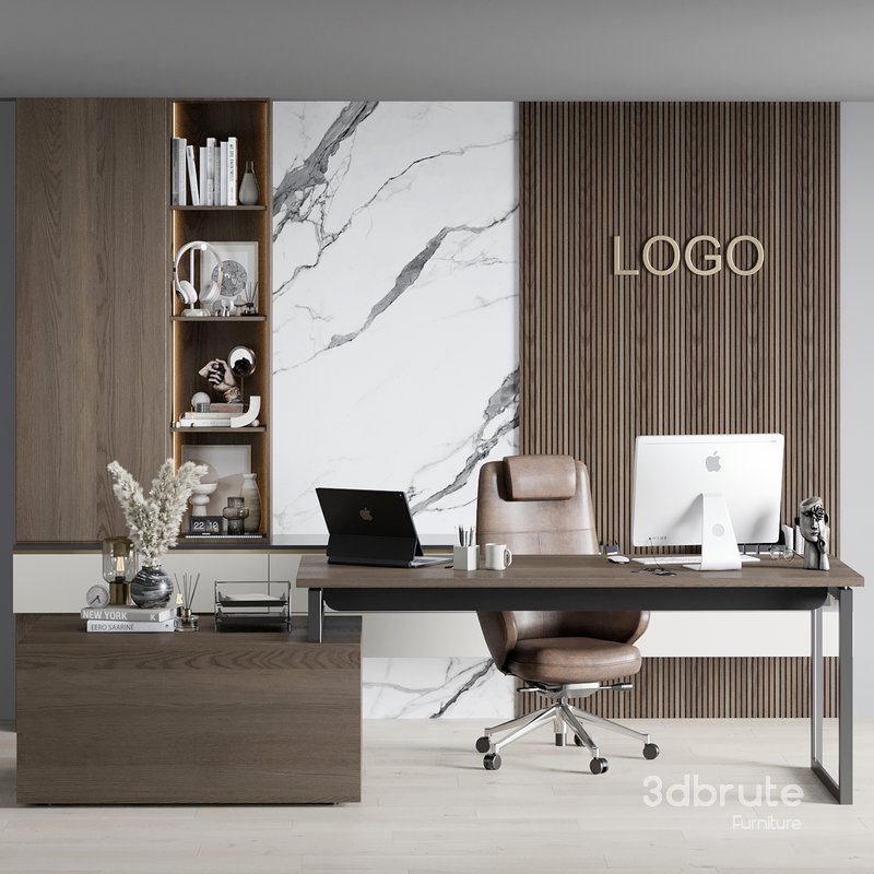 Boss Desk – Office Furniture 02 Image 3