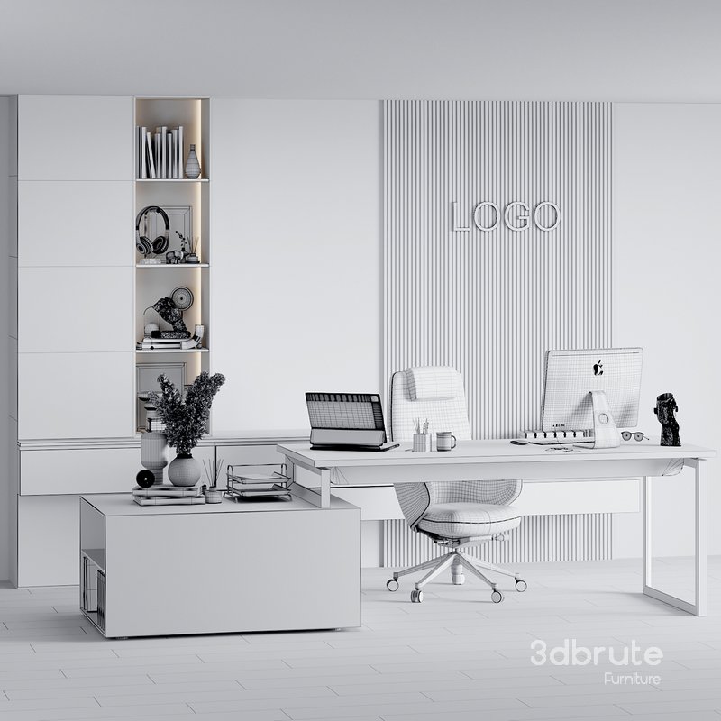 Boss Desk – Office Furniture 02 Image 6