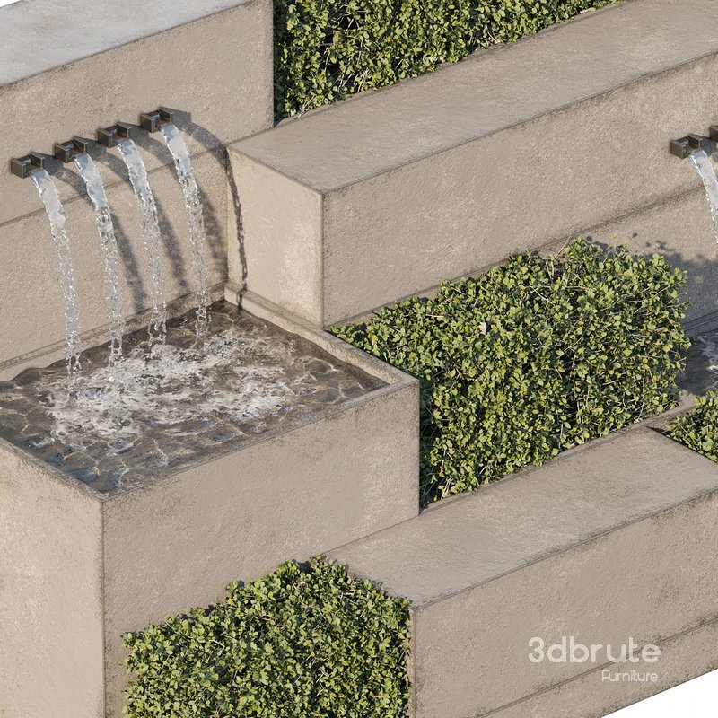 Waterfall fountains and plant cascade 26 Image 3