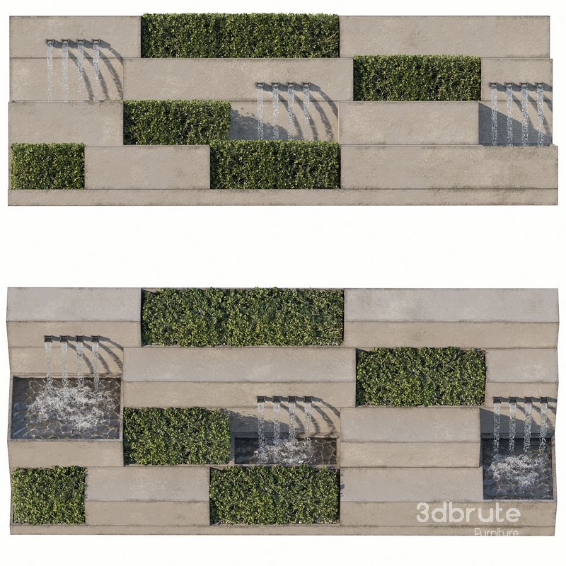 Waterfall fountains and plant cascade 26 Image 1