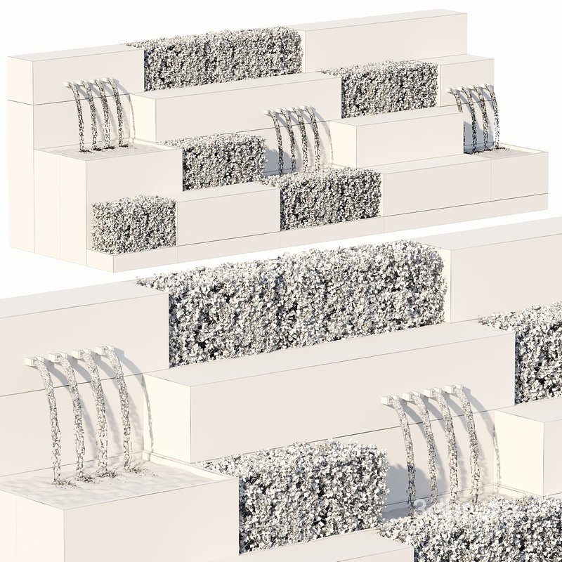 Waterfall fountains and plant cascade 26 Image 4