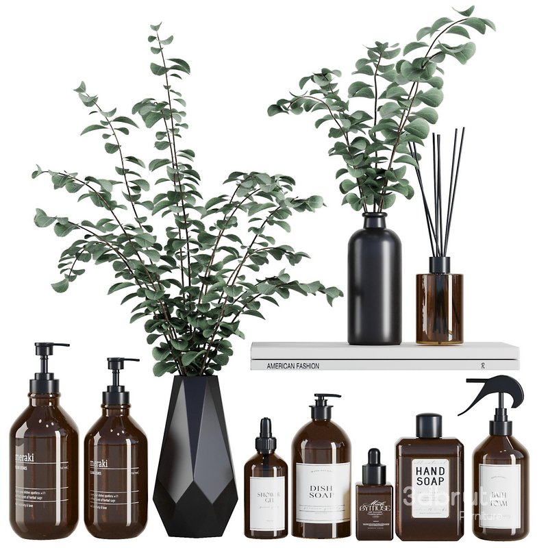 Bathroom accessories SetV16 Image 1