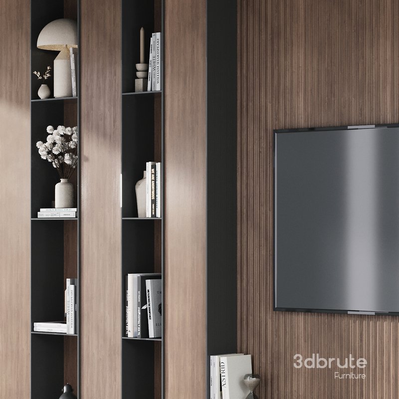 TV wall decor set3 Image 2