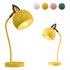 Color Optional Macaroon Style Desk Lamp Metal Dome Shade Eye Protection Studying Room Lighting Fixture - Thumbnail 3