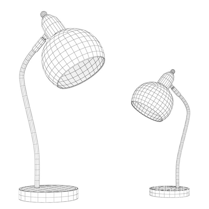 Color Optional Macaroon Style Desk Lamp Metal Dome Shade Eye Protection Studying Room Lighting Fixture Image 5