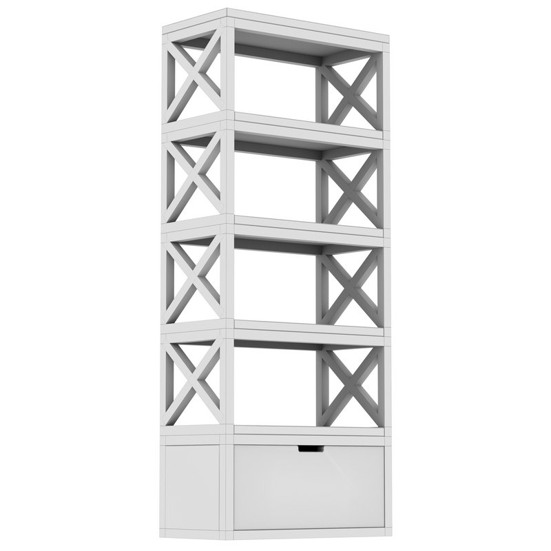 Crafto HECTOR bookcase in Loft style Image 2