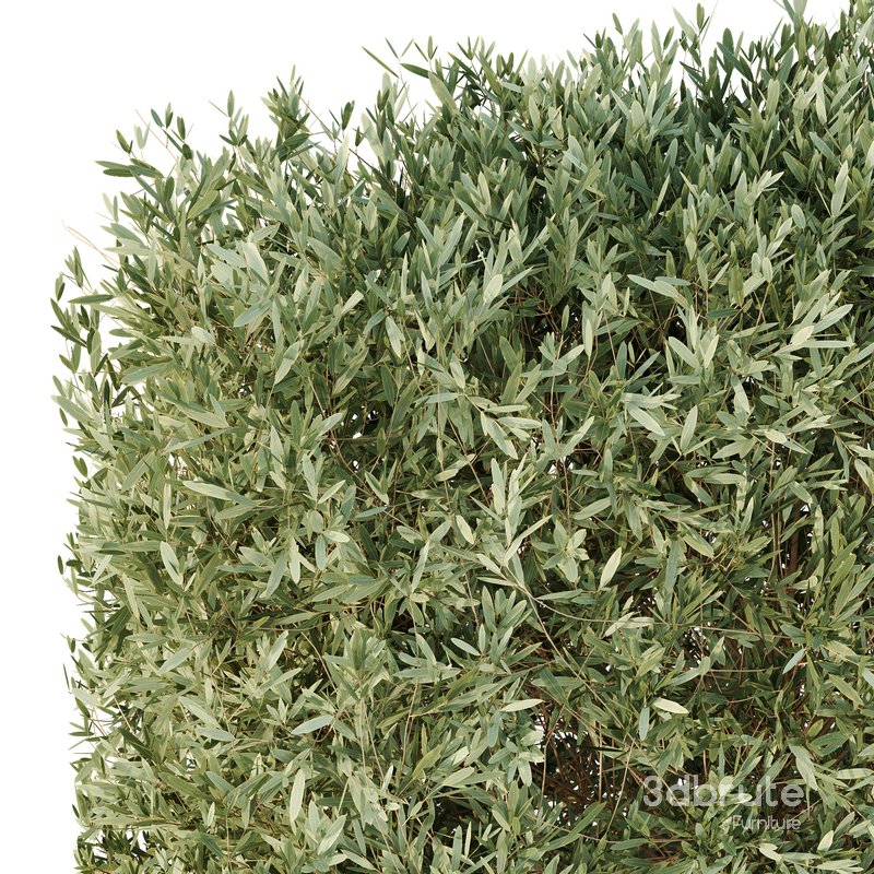 HQ Urban environment set of green plant benches 16 Image 4