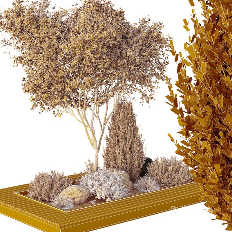 HQ Tree and bush garden box outdoor VOL 43 Image 5